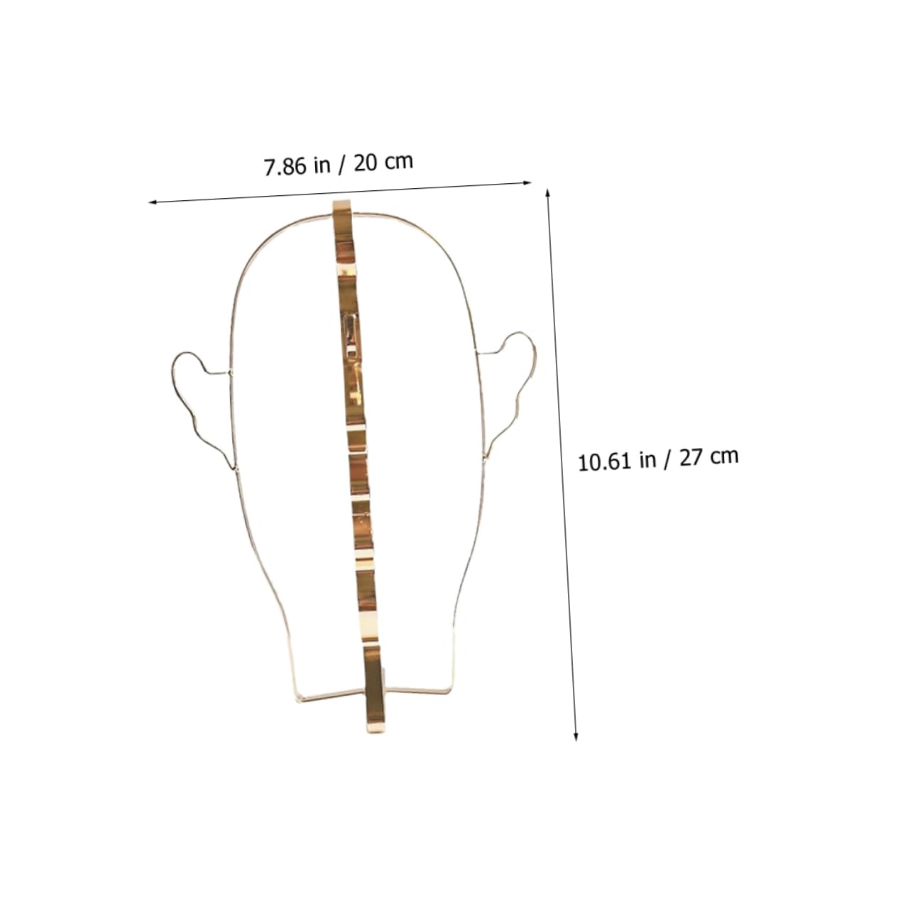 Alipis Soporte Metálico Dorado para Gafas y Gafas de Sol Expositor Estable y Compacto para Hogar y Tienda Organizador Práctico para Almacenamiento Diario