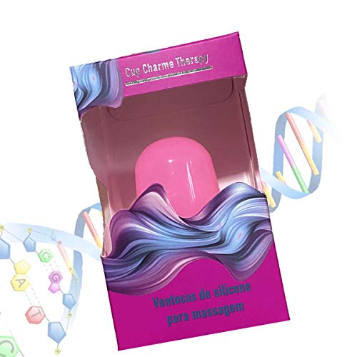 Força e Charme Cup Charme Therapy Body Ventosa De Silicone Corpo Rosa Rosa Médio