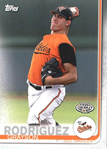 2019 Topps Pro Debut #13 Grayson Rodriguez GCL Orioles Baseball Card