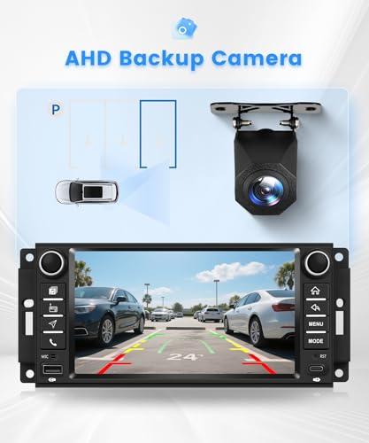 Radio para Jeep Wrangler 2007-2017, Android 7" táctil miniatura 5