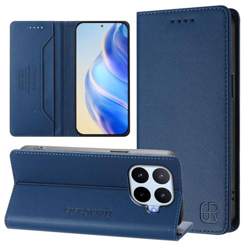 �X�}�z�P�[�X �Ή��@�� for Xiaomi 17T �X�}�z�P�[�X�y�J�[�h�z���_�[�E�E�H���b�g�E�}�O�l�b�g�o�b�N���E�t���b�v�E�X�^���h�@�\�t���zBlue