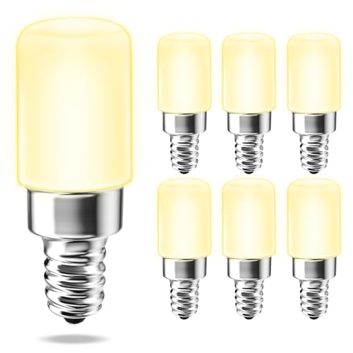 25W Equivalent LED Night Light Bulb E12 Type B C7 3000K Warm White 6pcs