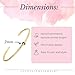Hammered Signature Cuff in 14K Gold Fill; Handmade and Hand Textured Bracelet for Women by Lotus Stone Jewelry (Medium, Gold)