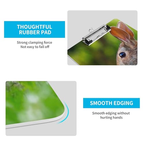 Lapin clipboard pour papier documents rigide format A4 porte-formulaires de bureau - 6