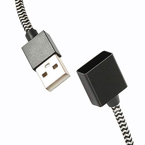 DRX [2 - Pack, 2.6ft ] Nylon Braided Magnetic USB Charger...