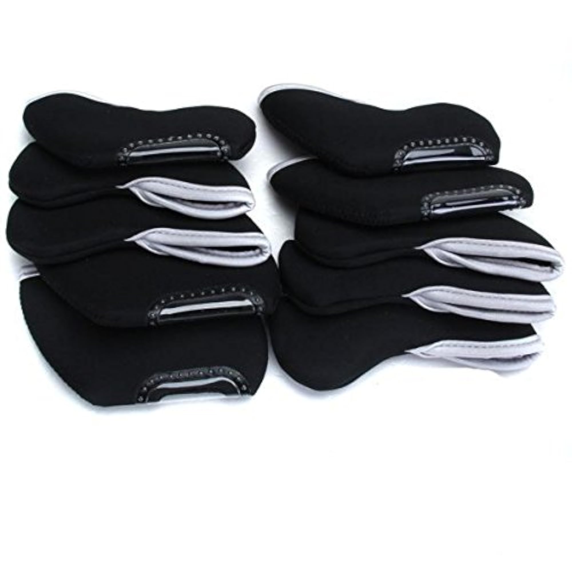 10pcs Nylon Golf Iron Club Putter Head Covers