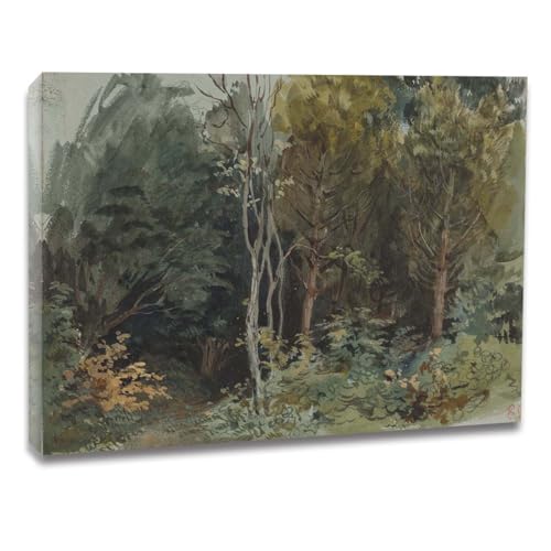 Art mural Eugène Delacroix impression canvas de prestige encadrée