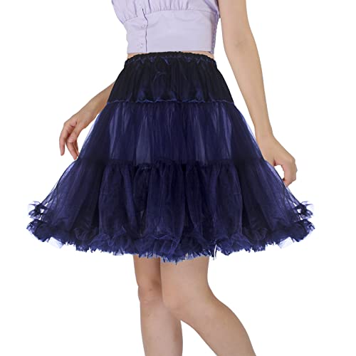 Image of CHERRY LOVE 18inch Petticoat Mid-Thigh Underskirt Princess Puffy Mini Skirt