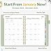 SUNEE 2026 Weekly & Monthly Planner 6.4