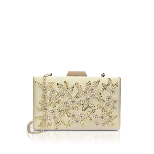 Image of Lavie Signature Women's Ogden Embroyidery Handle Framed Clutch|Ladies Purse |Gift For Women