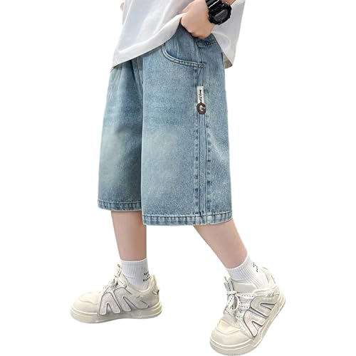 Rolanko Rolanko Boys Baggy Jorts Wide Leg Y2K Jean Shorts