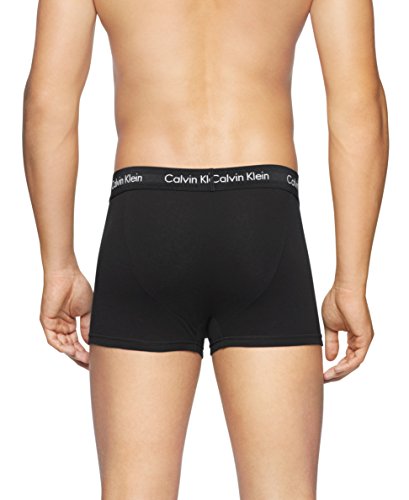 Image of Calvin Klein Men's Polyester Classic Solid Trunk (Pack of 3)