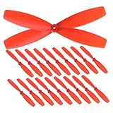 Mini hélices - fabriquées à partir de matière plastique robuste, une finition de surface lisse et polie, pièce d'avion jouet
