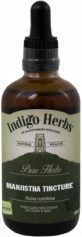 Indigo Herbs Manjistha Tincture 100ml | Ayurvedic Supplement
