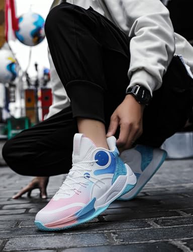 Zapatillas de baloncesto para hombre con rebote y suela antideslizante 5