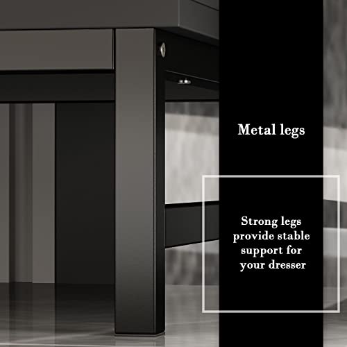 Famapy Buffet Cabinet With Storage, Farmhouse Sideboard Cabinet Serving Bar Cabinet With Drawer & Doors, Sideboards And Buffets With Storage, Beige And Black (55.1”W X 15.7”D X 30.9”H) #TOP6