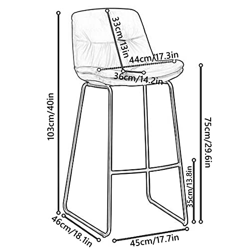 Chaises de comptoir confortables pour éviter le mal de dos sur votre tabouret - 4