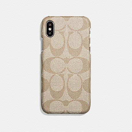 Canvas Coach Phone Case Xr Coach Signature Coated Canvas Phone