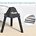 Metal Desk Speaker Stand for Harman Kardon Aura Studio 3, Aura Studio 4, SoundSticks 4 Speaker Desk Stand - Desktop Speaker Stand for Harman Kardon for Surround Sound Easy to Install, Black