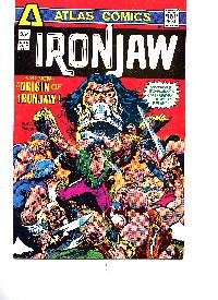 Comic Iron Jaw #4 Atlas Comic Book