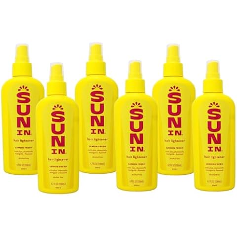 Sun-In Hair Lightener, Lemon 4.7 fl oz (Pack of 6) Cover