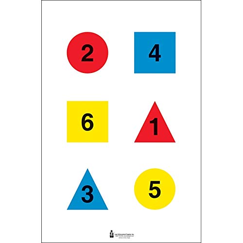 4 Color Discretionary Target, Version A 25 PACK