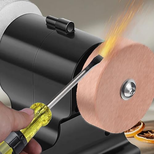 Mini amoladora de banco esmeriladora para afilar herramientas con muelas 3
