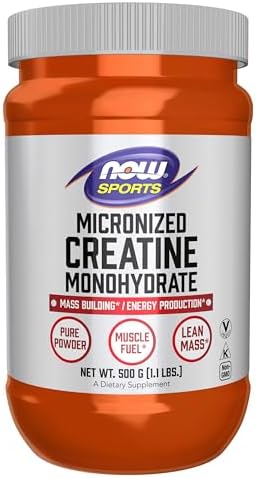 Instantized Creatine Reviews: Benefits and Side Effects 4 NOW Foods Sports Nutrition, Micronized Creatine Powder 500 g, Mass Building*/Energy Production*, 1.1-Pound