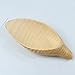 THOT Bambusowy talerz do rzeźbienia korzeni owoców rękodzieło dekoracja prezent talerz deserowy