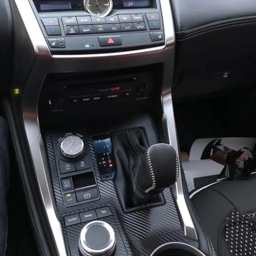 Kit carbone pour masquer rayures console Lexus NX 14-17 - 3