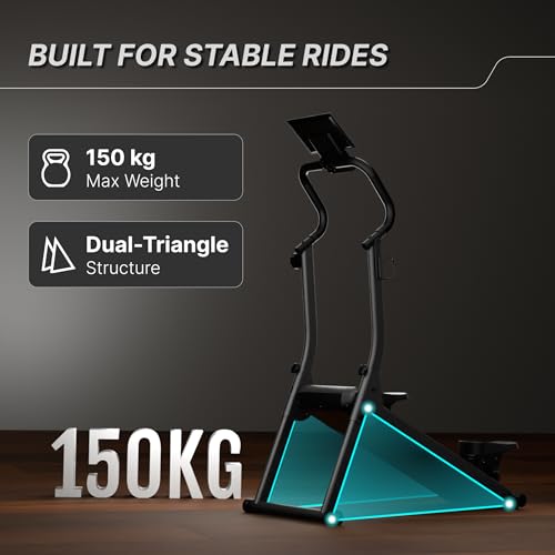 Image of Cult Ever Climb Climber Machine | 150 kg Max Weight | 8-Level Magnetic Resistance | 3-Level Incline & Pedal Inclination | Foldable with Wheels | LED Display & Tablet Holder | Ideal for Home use