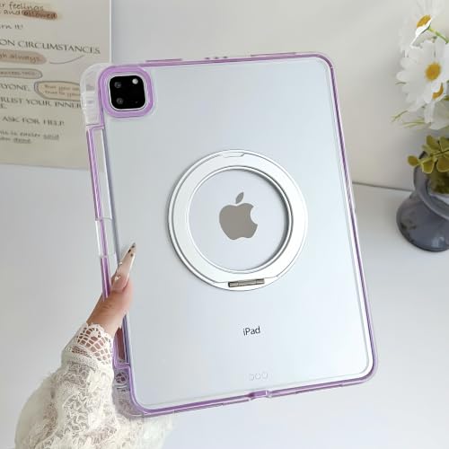 iPad Pro11�C���`M5 M4�Ή��P�[�X 360°��] ���u�� ?�u�� �X�^���h �y�����[ �N���A�J�o�[�C�� | �y�� ���^ �A���~�j�E���X�^���h �p�x���� �����P�[�X ��̊� ���E�ȒP �ϏՌ�