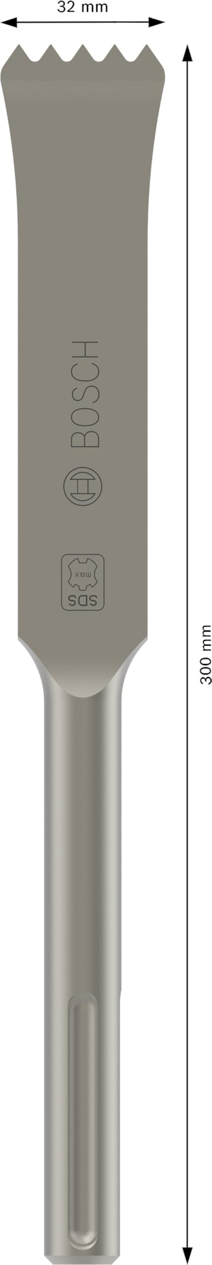 Bosch 1x Burin à mortier PRO SDS max-4C