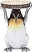 Produktbild Kare Design Beistelltisch Animal Pinguin, Ø33cm, kleiner, runder Couchtisch, Holzoptik, Tierfigur als ausgefallener Wohnzimmertisch, (H/B/T) 52x35x35cm