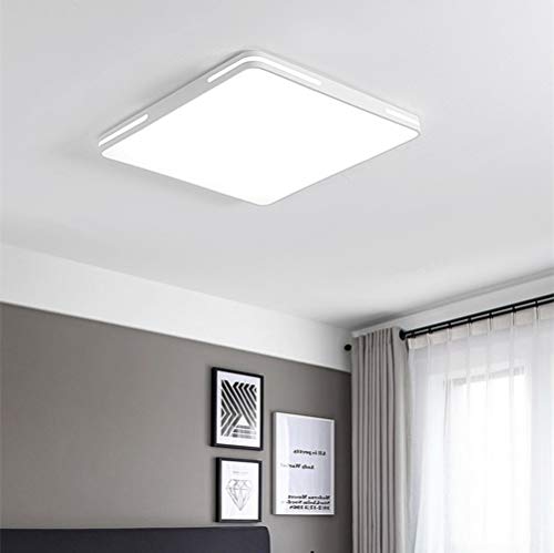 Plafonnier LED mince carré pour supprimer les zones sombres des pièces sombres