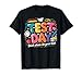 Retro Test Day Don't Stress Do Your Best Teacher Testing Day T-Shirt