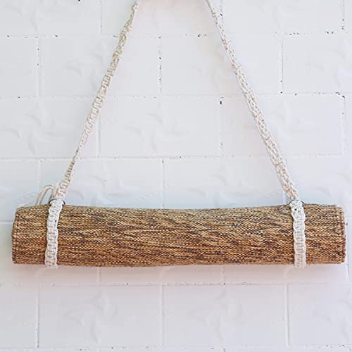 Laddawan Macrame Yoga Mat Strap Sling Eco-Friendly Cotton Yoga Mat Carrier #TOP2