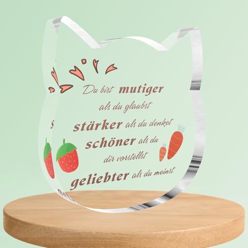 GuavaGlide Regali decorativi incoraggiano acrilico