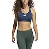 adidas-Womens-Dont-Rest-Alphaskin-Padded-Bra adidas Womens Don't Rest Alphaskin Padded Bra Crew Navy/White X-Large