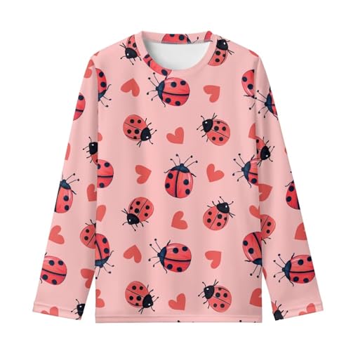 Image of Renewold Boys Girls Tees Kids T-Shirt Long Sleeve Crewneck T Shirts Casual Athletic Tops Clothing for Home School Travel