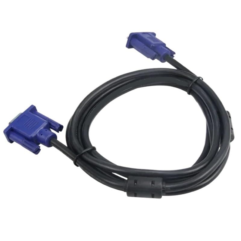 do monitora komputerowego, projektora, 15-pinowe złącze konwertera męskiego na męskie, adapter PC TV 1,5 m kabel VGA na VGA (3 m żeński na żeński)
