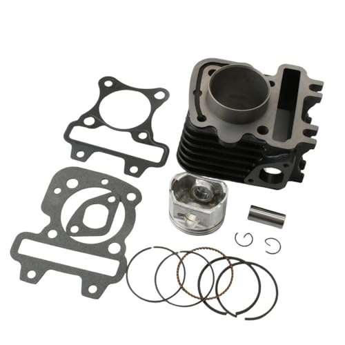 Kit de bloque de cilindros 70cc 47mm: repuestos de motor para scooter LX50 2V 4T.