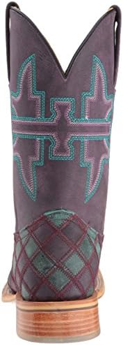 Tin Haul Shoes womens Chevron Western Boot, Multi, 8.5 Wide US | Image 2