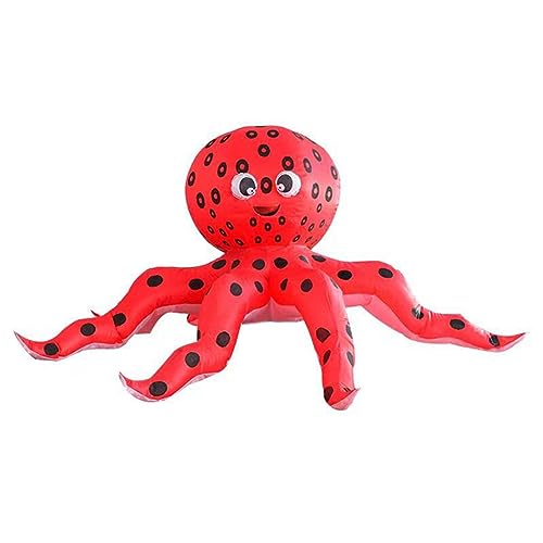 Xbsduih Disfraz hinchable para adultos de Octopus Anime Suit