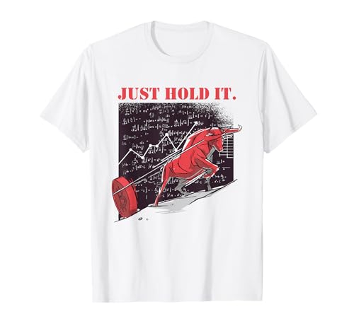 Just hold it Bitcoin Freedom Crypto Blockchain criptomoneda Camiseta