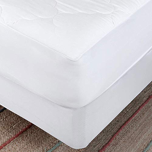 Micropuff Cot Size Mattress Pad Fitted Down Alternative Mattress Cover, Quilted Bed Mattress Pad | Cot Camping/Rv Campers 33X75 #TOP5