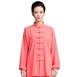 ★ Angenehm zu tragen: weich und bequem. In Tai Chi oder Kung Fu Übungen ist die Uniform nicht für körperliche Nähe geeignet, so dass sich der Übende wohl fühlt und die Anforderungen von Tai Chi oder Kung Fu Übungen erfüllt.