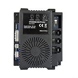 HY2005M PY 24V Fernbedienung Empfänger Controller für Kinder Elektroautos, Unterstützt 40A Hochstrom, ABS Konstruktion, DC 24V Netzteil (HY2005M-3W-PY-24V)