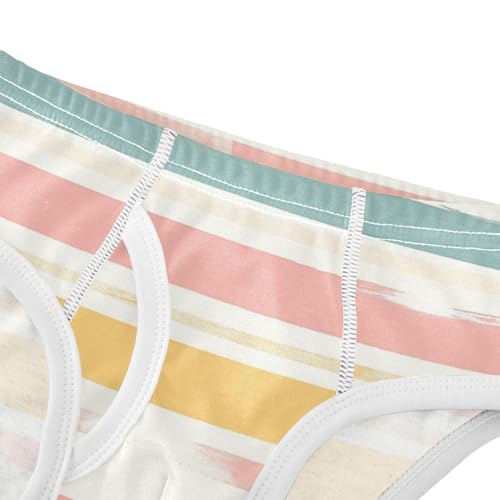 KLL Horizontal Stripes Baby Boys Cotton Underwear Briefs Breathable Undies4
