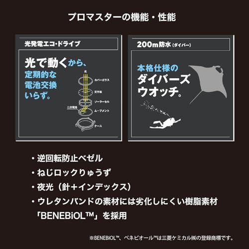 [CITIZEN] 腕時計 PROMASTER (ダイバーズウォッチ/構造色限定 / 200m潜水用防水) EO2023-00W 光発電エコ・ドライブ MARINEシリーズ ウレタン レディース アナログ アウトドア スポーツ ダイビング 青緑 青 ブルー グレー ゴールド ソーラー ペア時計 商品画像7